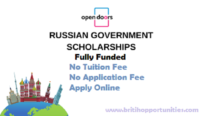 Russian Government Scholarship 2023