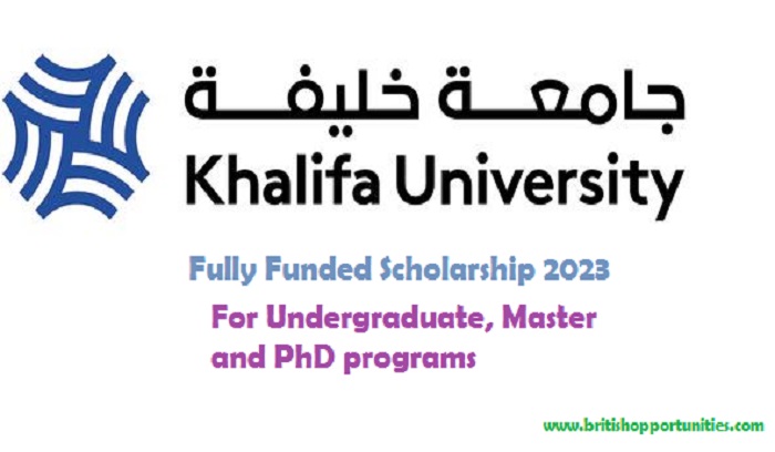 Khalifa University Scholarships 2023 in UAE