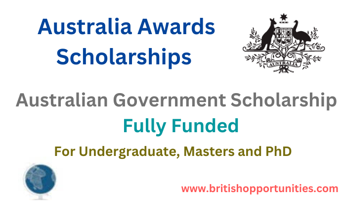 Australia Awards Scholarships 2023-24 without IELTS Fully Funded